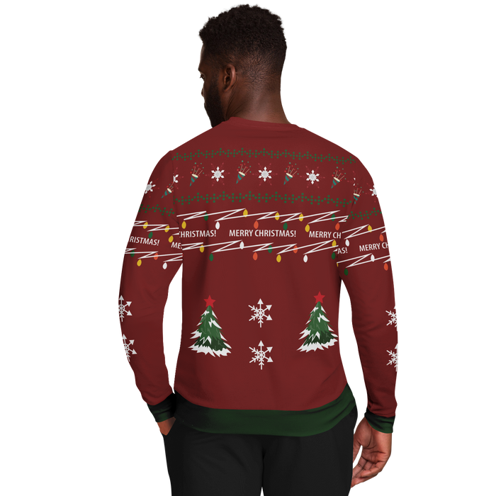 Pull de Noël laid onze (homme rouge)