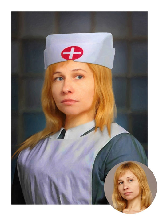 The nurse - Custom Deken